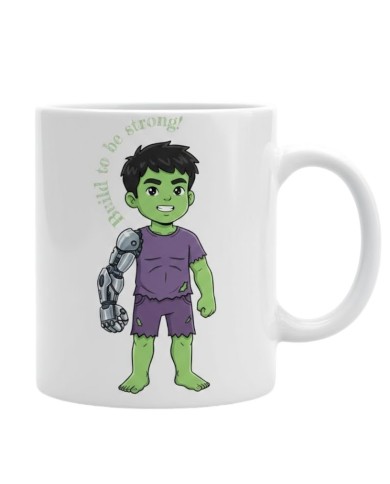 Κούπα Hulk με προσθετικό χέρι