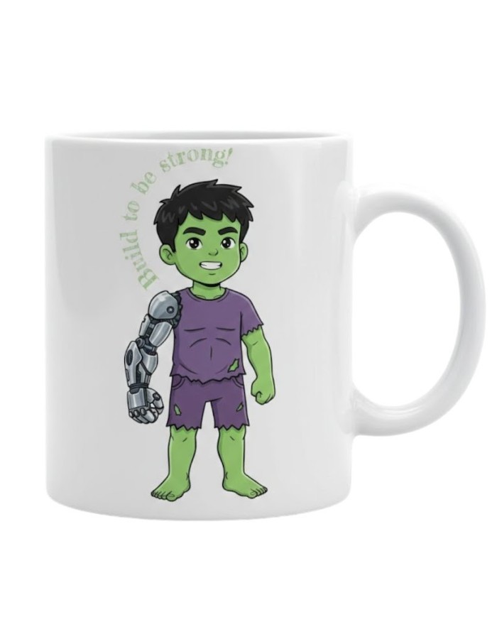 Κούπα Hulk με προσθετικό χέρι