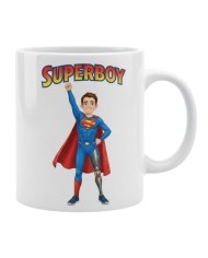 Κούπα superboy με προσθετικό πόδι