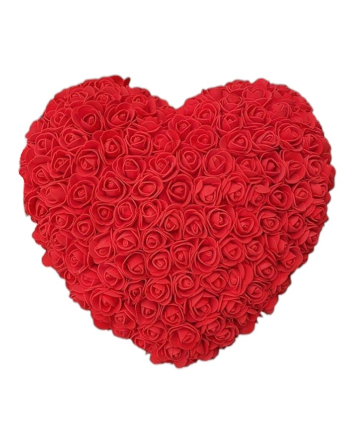 Rose heart κόκκινη