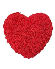Rose heart κόκκινη