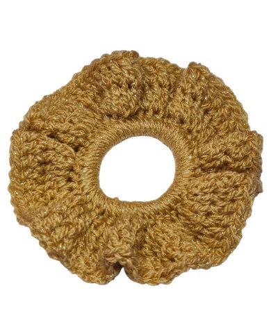Caramel Bear Scrunchie