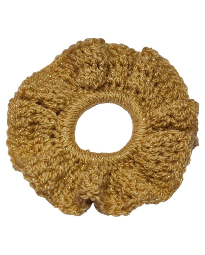 Caramel Bear Scrunchie