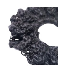 Noir Twist Scrunchie