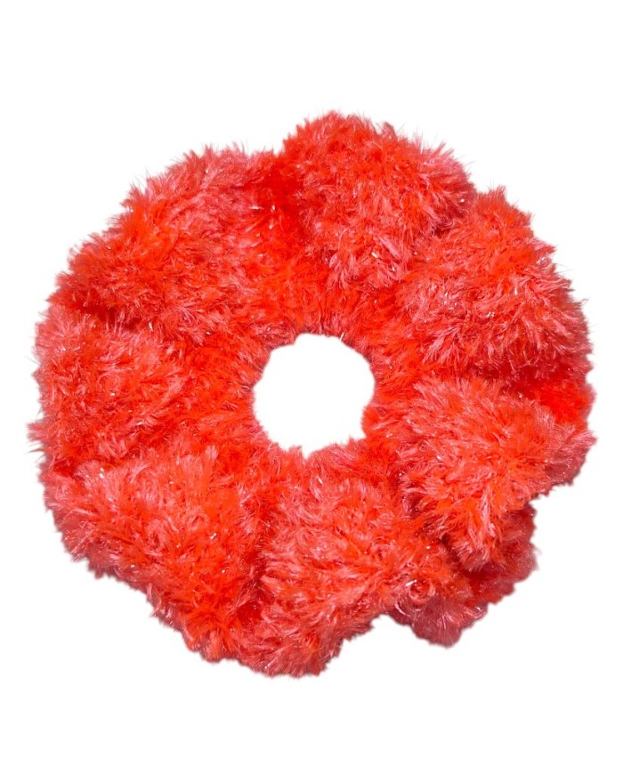 Coral Fairy Scrunchie