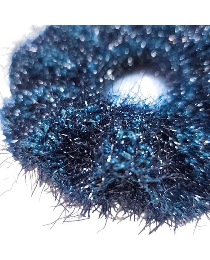 Cerulean Luxe Scrunchie