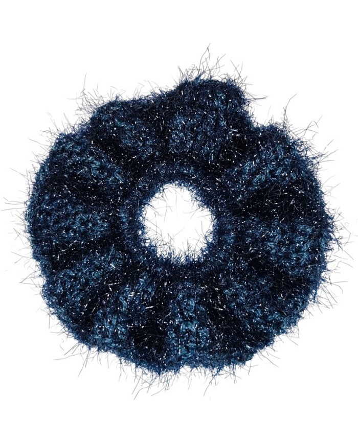 Cerulean Luxe Scrunchie