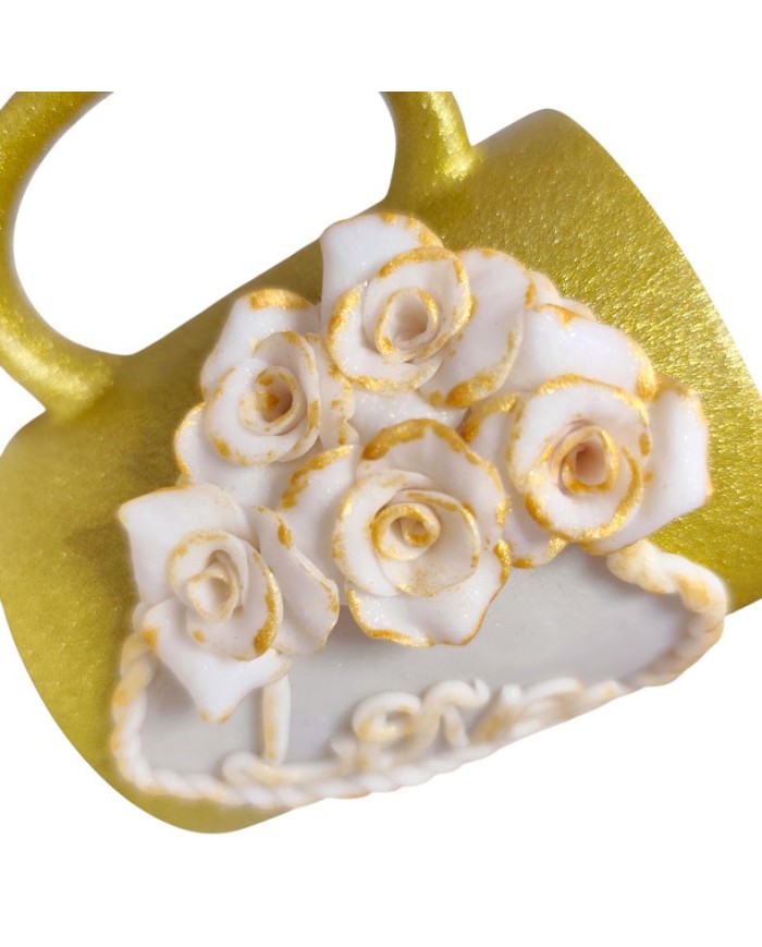 Τρισδιάστατη κούπα glitter love