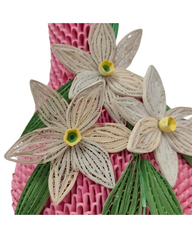 Διακοσμητικό βάζο 3d origami