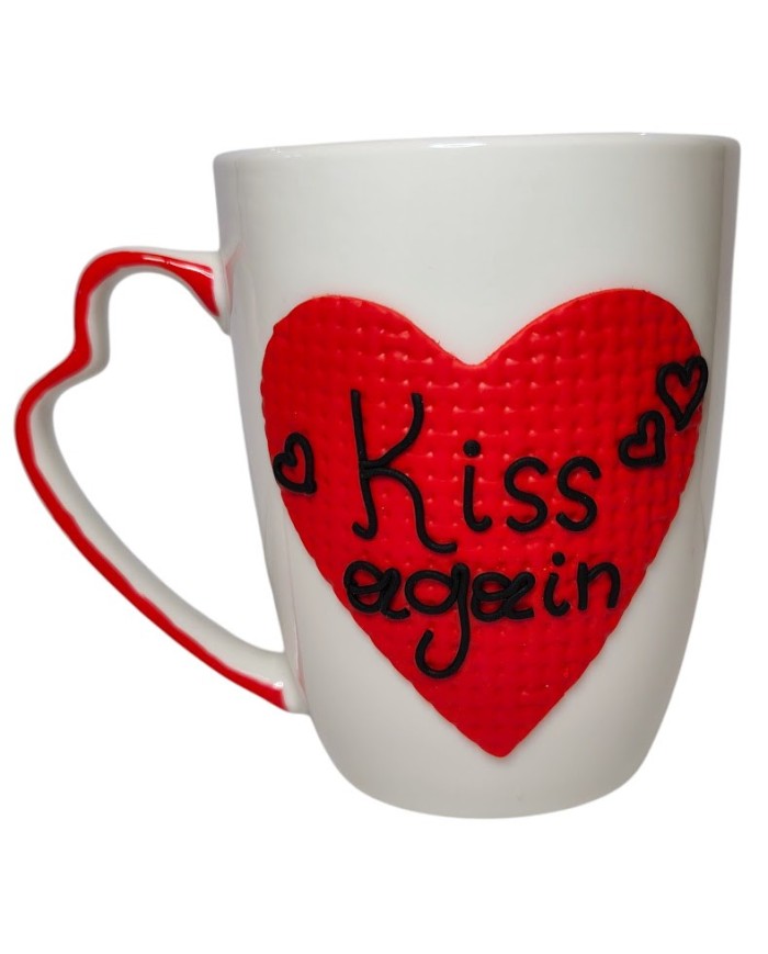 Τρισδιάστατη κούπα kiss again