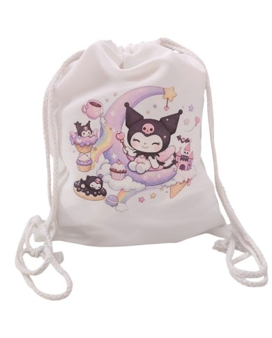 Πάνινο παιδικό σακίδιο kuromi