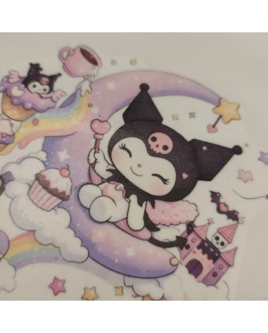 Πάνινο παιδικό σακίδιο kuromi