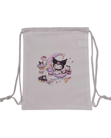 Πάνινο παιδικό σακίδιο kuromi