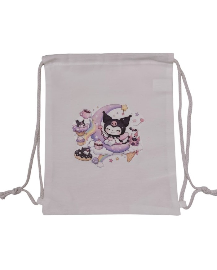 Πάνινο παιδικό σακίδιο kuromi