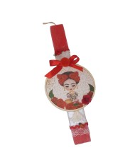 Λαμπάδα Frida Kahlo τελαράκι