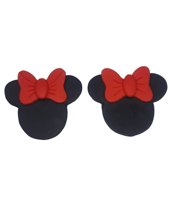 Σκουλαρίκια minnie mousse κεφάλι