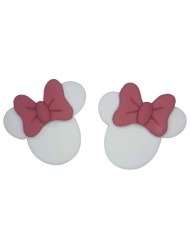 Σκουλαρίκια minnie mousse κεφάλι