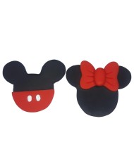 Σκουλαρίκια Mickey & Minnie mouse
