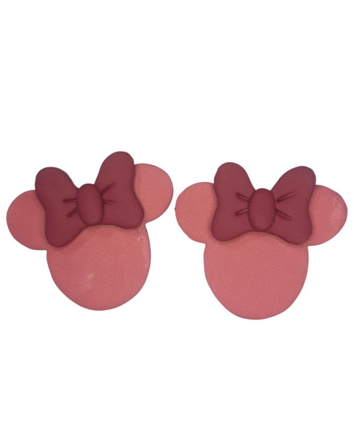 Σκουλαρίκια minnie mousse κεφάλι