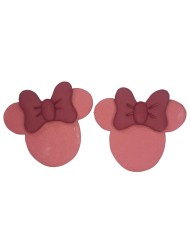 Σκουλαρίκια minnie mousse κεφάλι
