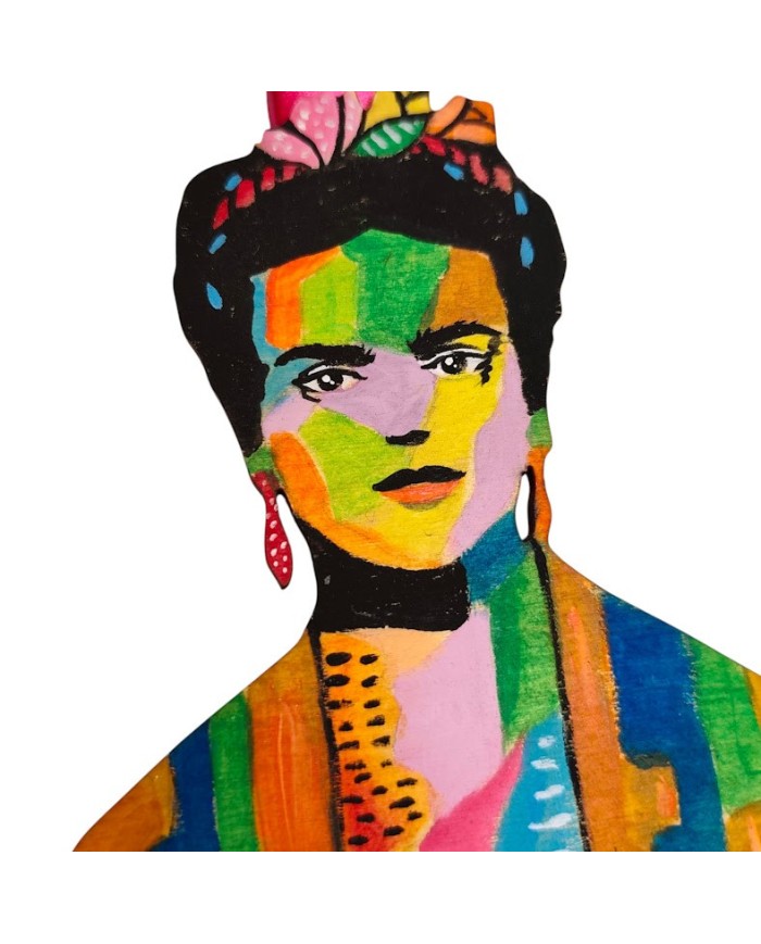 Λαμπάδα Frida Kahlo με λουλούδια