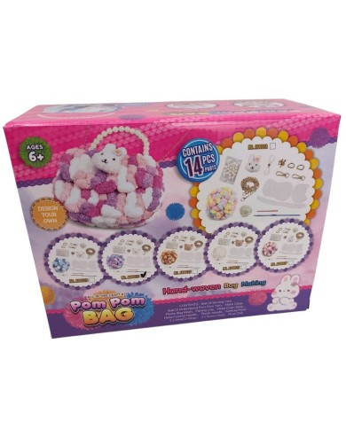 Kit κατασκευής τσάντας pompom