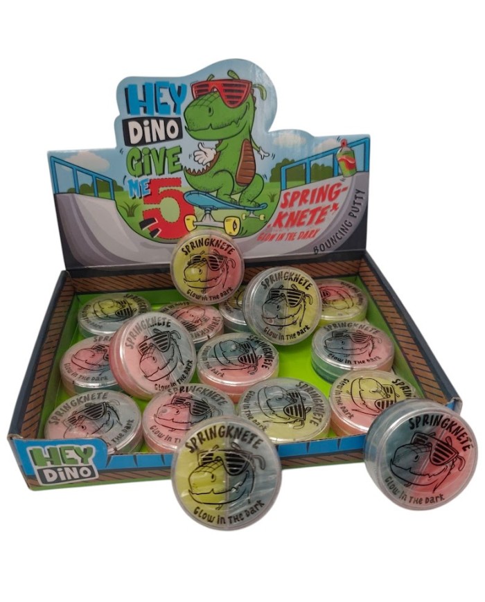 Jumping clay δεινόσαυρος