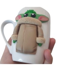 Τρισδιάστατη κούπα Yoda cute