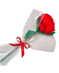 Scrunchie rose κόκκινο