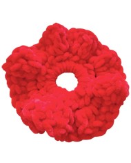 Scrunchie rose κόκκινο