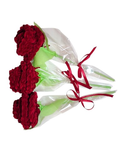 Scrunchie rose μπορντώ