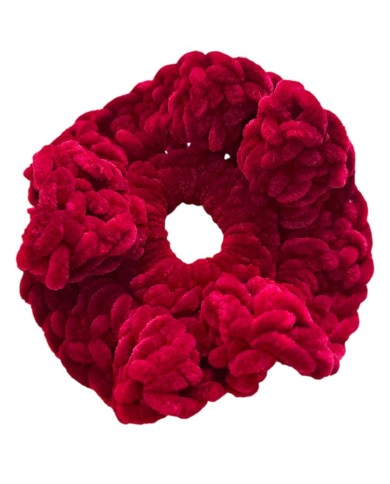 Scrunchie rose μπορντώ