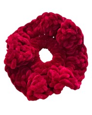 Scrunchie rose μπορντώ