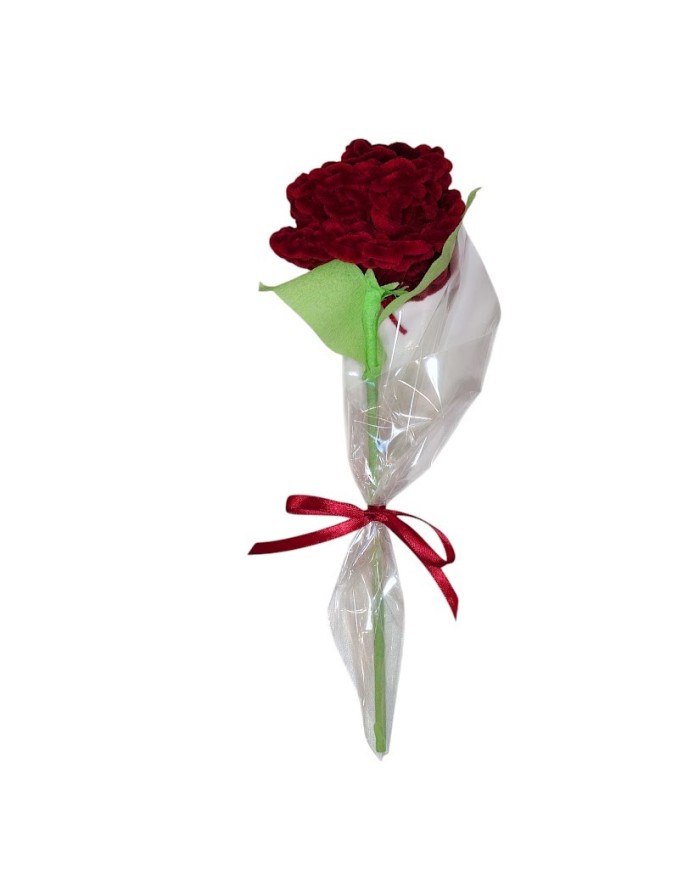 Scrunchie rose μπορντώ