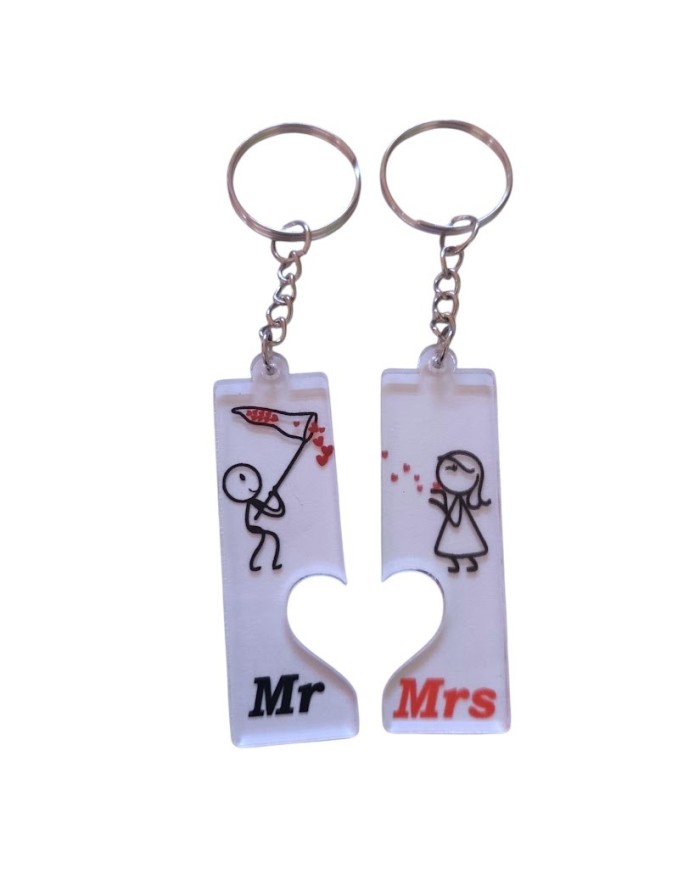 Σετ μπρελόκ Mr & mrs
