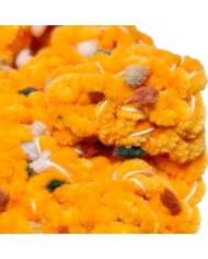 Πασχαλινό Scrunchie κουνελάκι πορτοκαλί