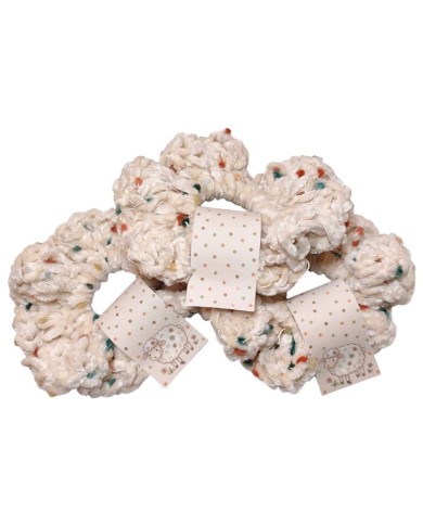 Πασχαλινό Scrunchie προβατάκι μπεζ