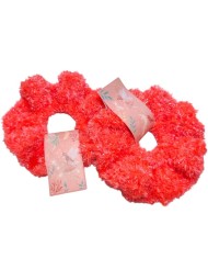 Coral Fairy Scrunchie