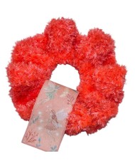 Coral Fairy Scrunchie