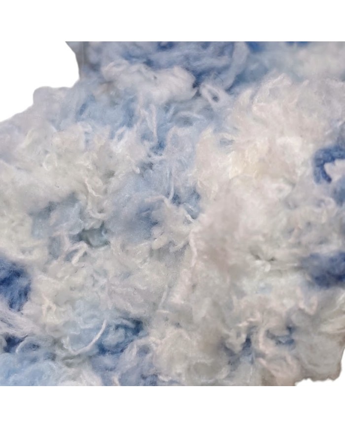 Scrunchie velvet blue