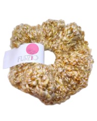 Golden Honey Scrunchie