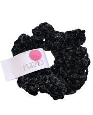 Noir Shimmer Scrunchie