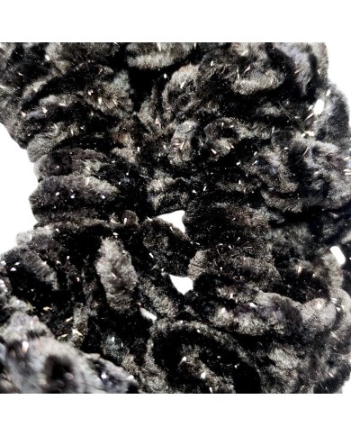 Noir Shimmer Scrunchie