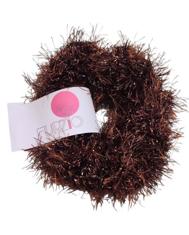 Metallic Mocha Scrunchie