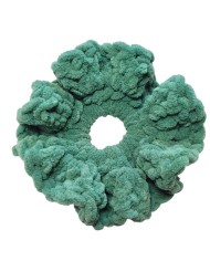 Jade velvet Scrunchie γίγας
