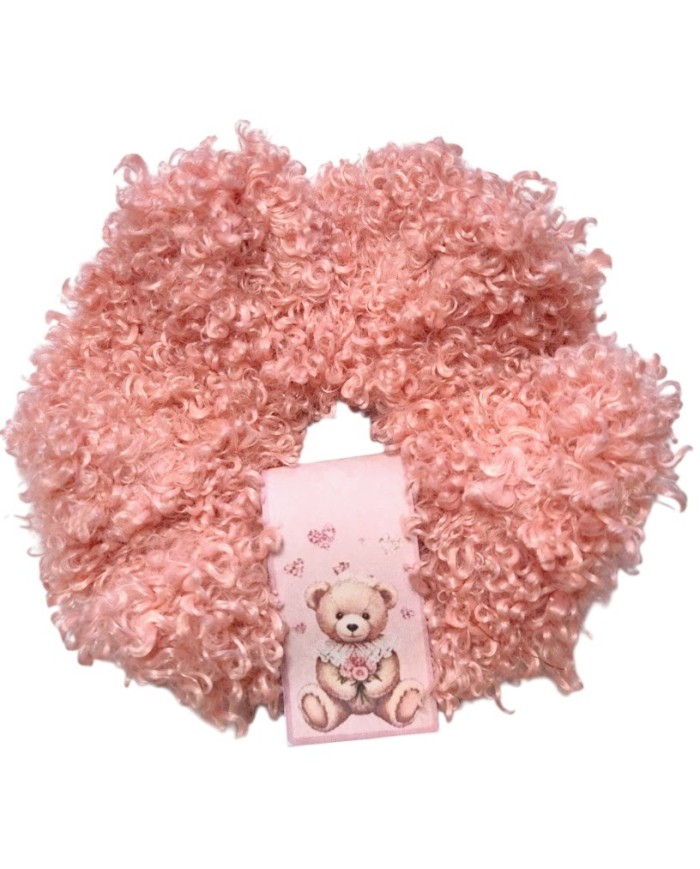 Scrunchie Teddy Marshmallow