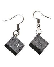 Σκουλαρίκια Graphite Cubes