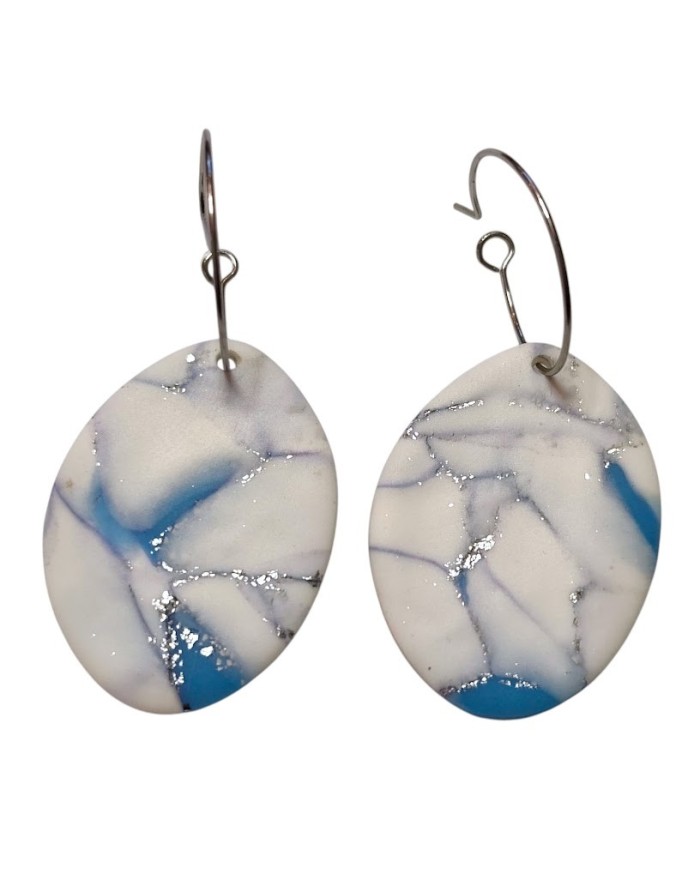 Σκουλαρίκια Sky Marble