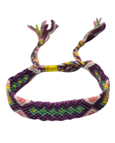 Βραχιολι Embroidery lilac