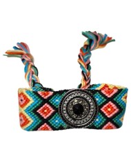 Βραχιολι Embroidery black